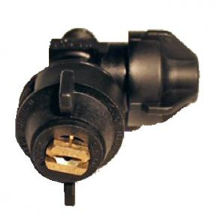 NOZZLE (50/10) BLK PLASTIC CHE