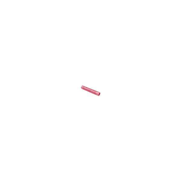 Terminal- Butt Splice, 22-18 Gauge, Red
