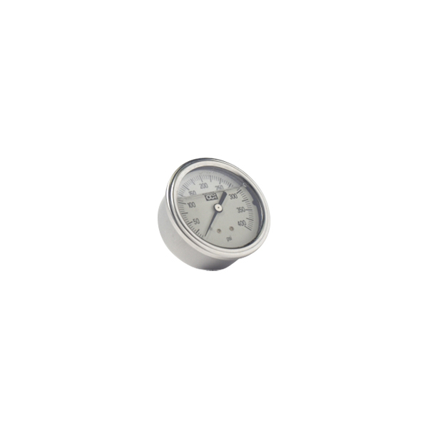 Gauge – 400 PSI, 1/4" Back Mount