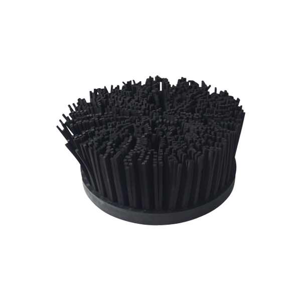 FoamBrite Wheel Scrub Replacement Brush, 16" Dia., Black