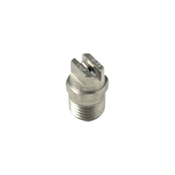 Stainless Steel Nozzle – 1/4" MPT x 25 degree x 1.5 Gallon Per Minute