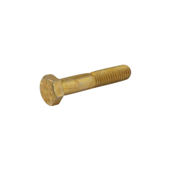 Screw, Hex Head Cap, 1/2-13 x 2-1/2 Plated, GR8
