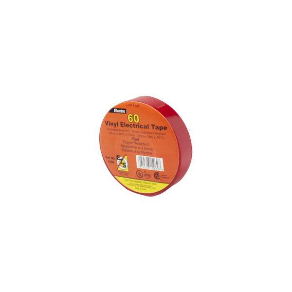 Electrical Tape – 3/4" Red