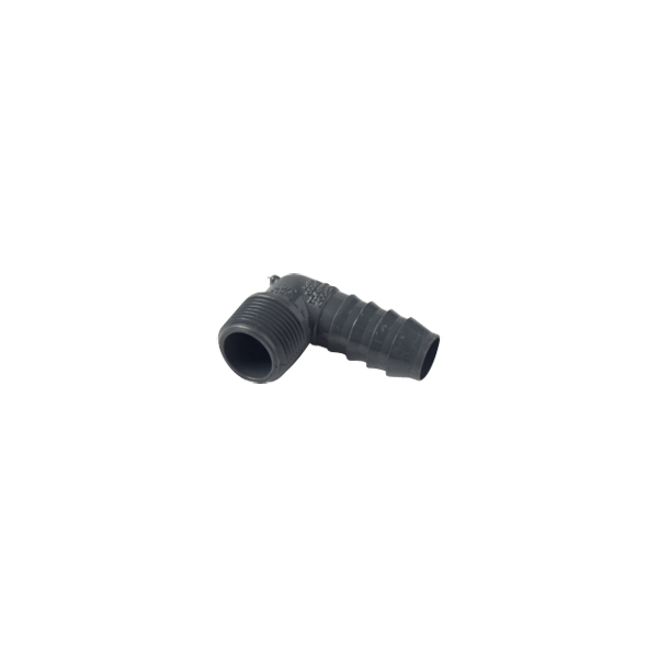 Elbow 3/4" Hose X 3/4 MPT, PVC