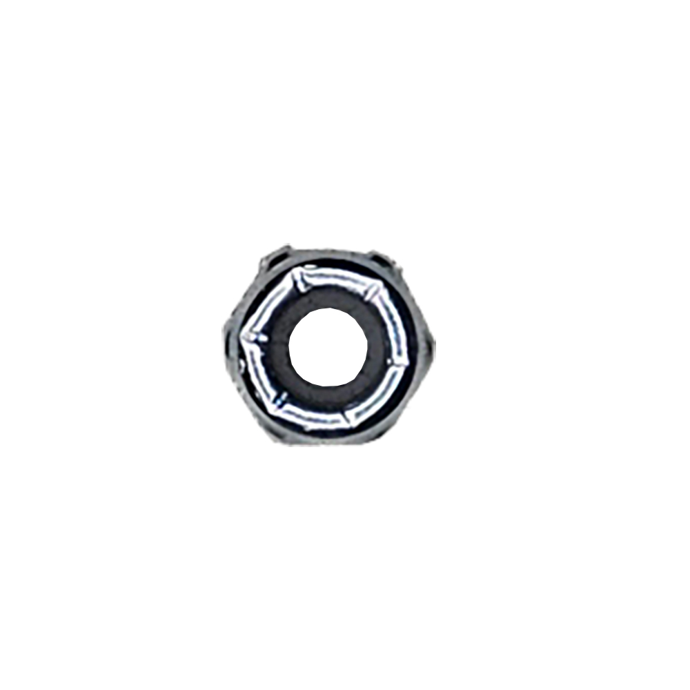 NUT/ #8-32,NYL INS,ZN PL