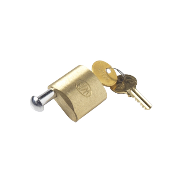 Padlock – BRZ, Keyed Differently, 5/8" Pin