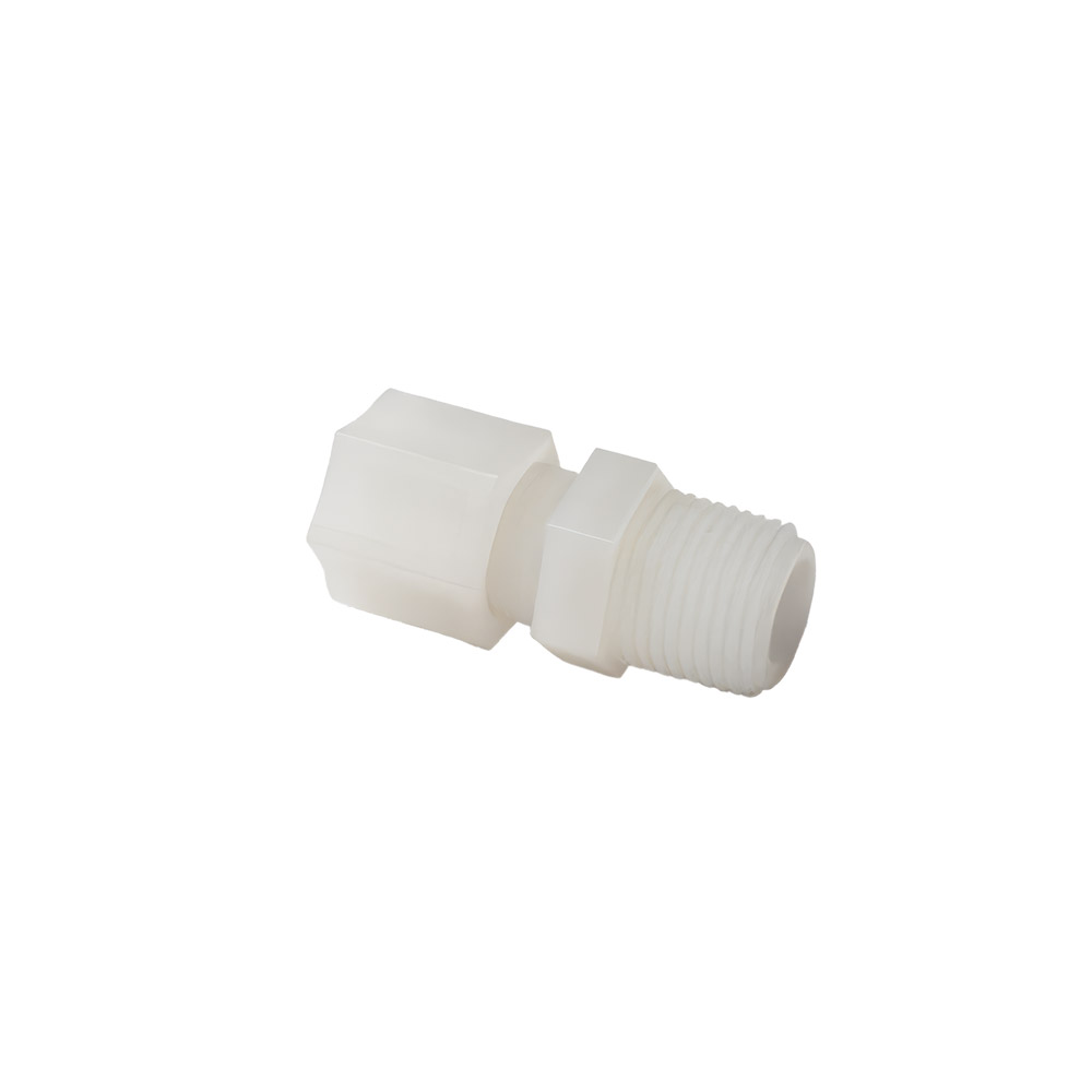 CONN/FERR,1/2TUBEX1/2MPT,KYNAR