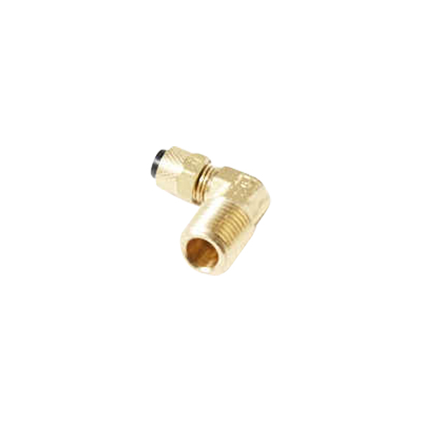 Elbow Connector – 1/4 Tube x 1/4 MPT, Ferrous