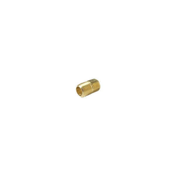 Brass Nipple – 1/4 X Close