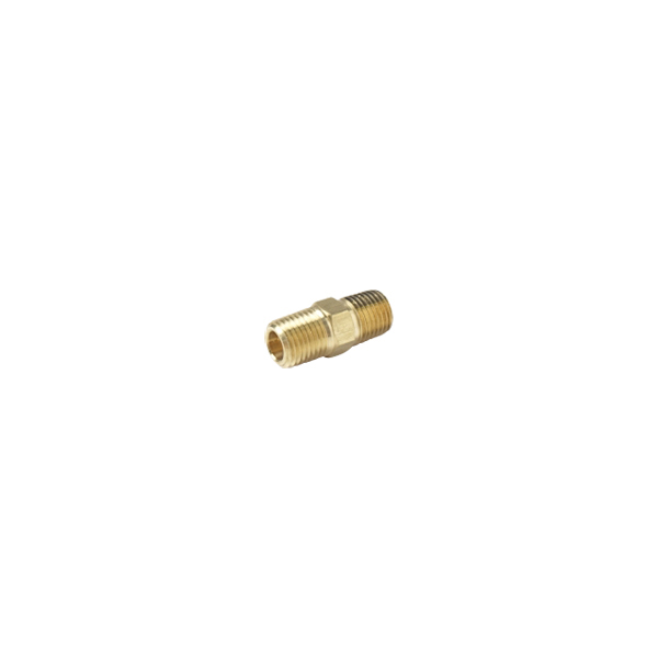 Brass Nipple – 1/4 X Close, Hex