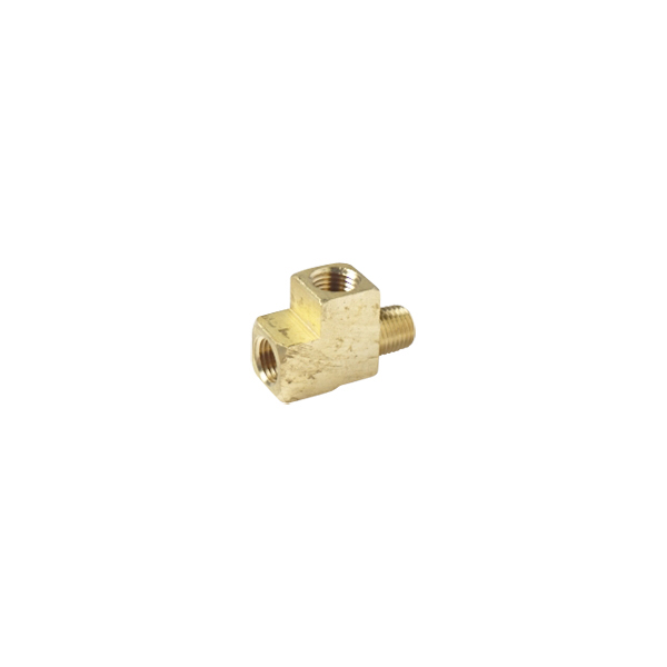 Brass Tee – street – 1/4"