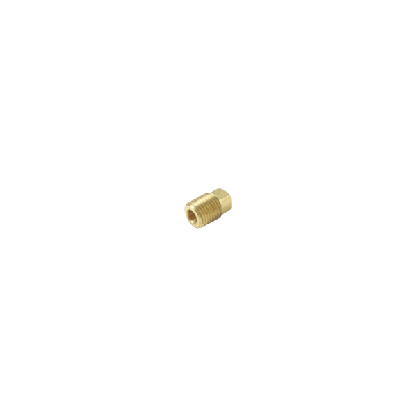 Brass Pipe Plug – 1/4"MPT Square Head