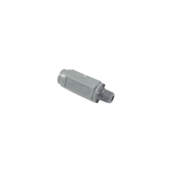 1/4" FPT x 1/4" MPT PVC Check Valve