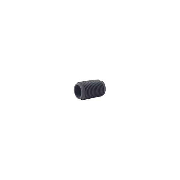 Nipple, 1/2" x close, PVC Schedule 80, THD