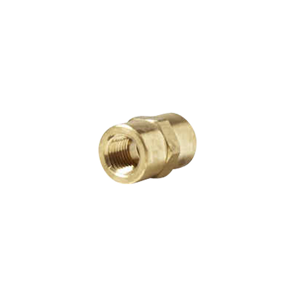 Brass Coupling – 1/4" FPT, HEX