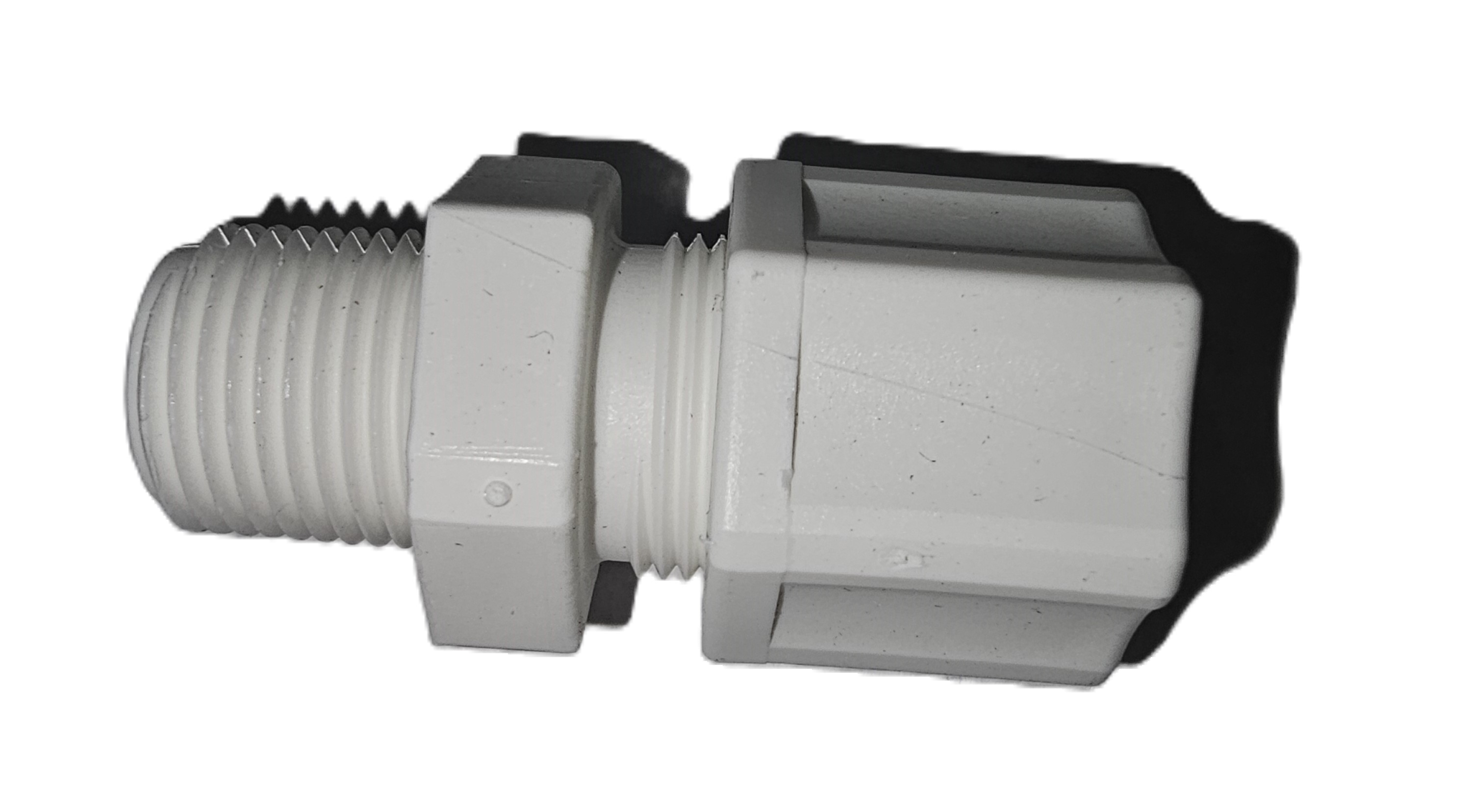 Connector 3/8 MPT x 1/2 Tube