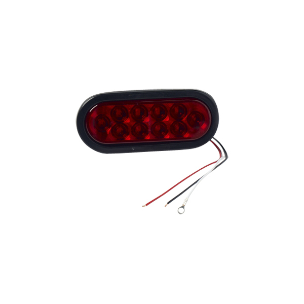 Red LED Stop Light, 12V