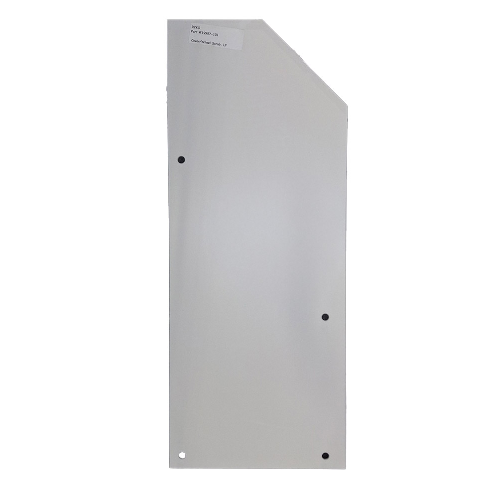 COVER/WHEEL SCRUB,LF,WHITE