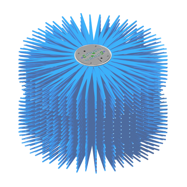 45" Rocker Brush, Star Foam, Blue