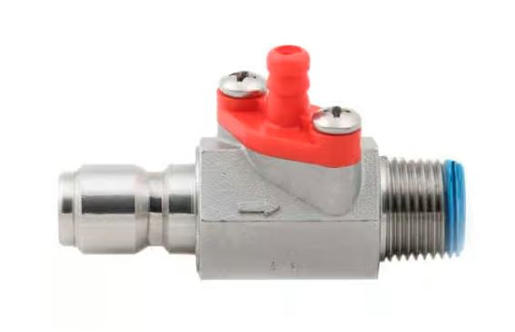 VALVE/INJ,QC,3/8"MPT,1.1 GPM