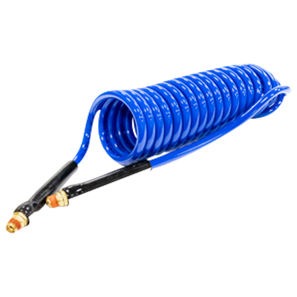 Hose Assembly – 3/8 x 3/8 x 20", Blue, Coil