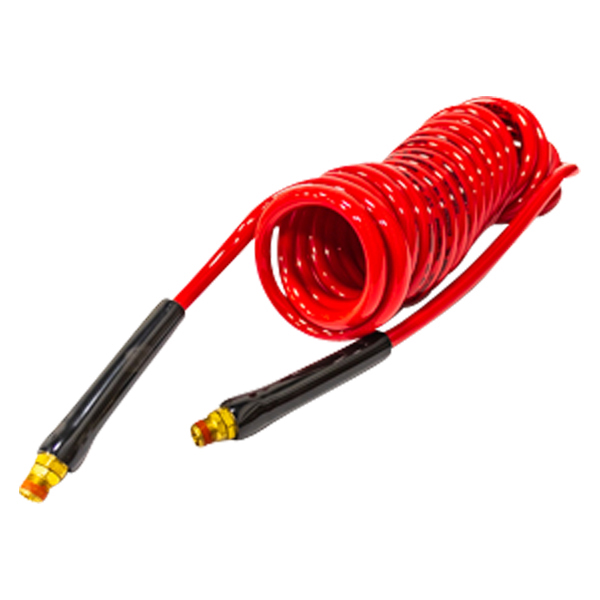 Hose Assembly – 3/8 x 3/8 x 20 Feet, Red, Coil