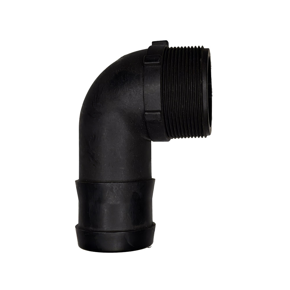 HOSE BARB/2"X MT ELBOW