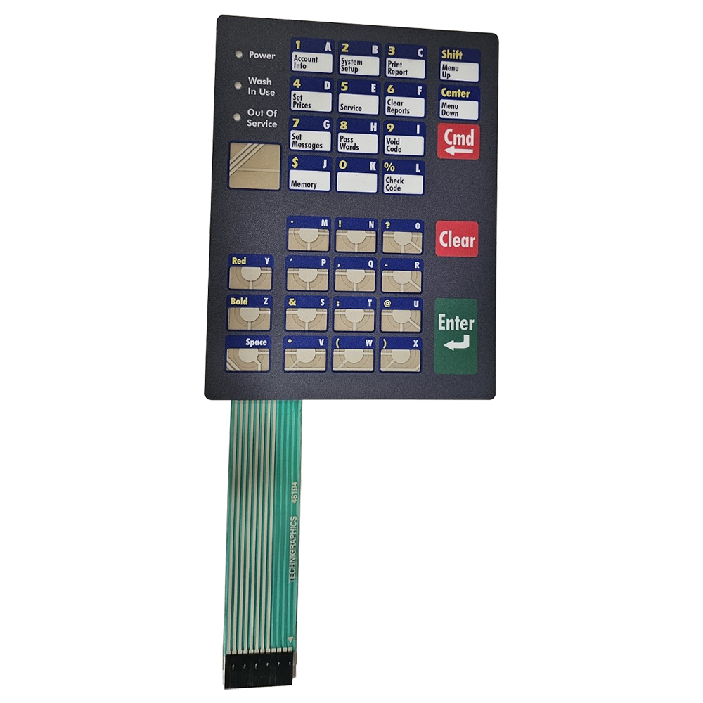 MEMBRANE/KEYPAD,POS 4000/V2