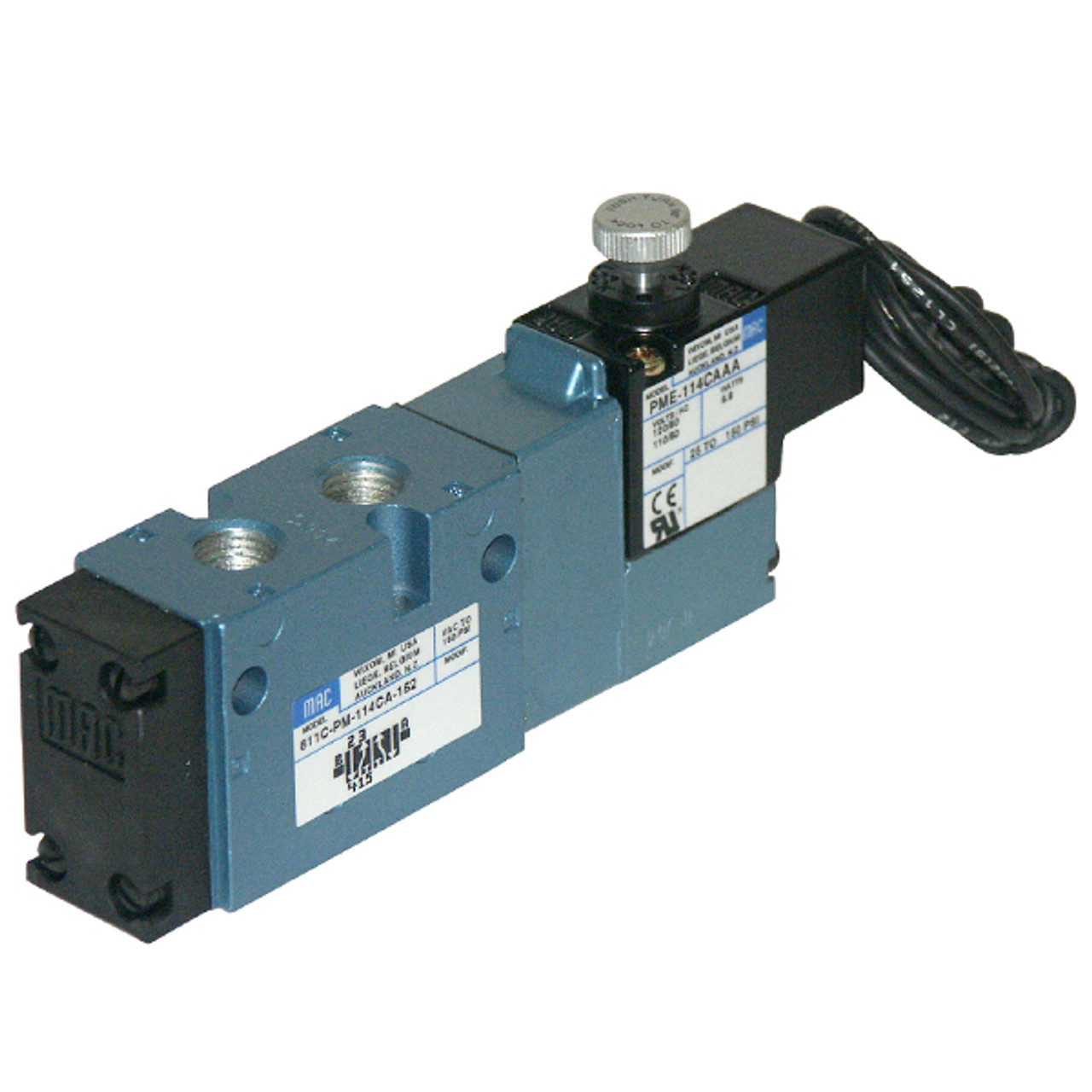 VALVE/SOL,4 WAY,1/4NPT,24VAC