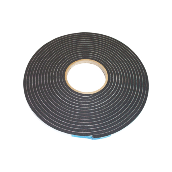 Closed-Cell Sponge Rubber Tape 1/4" X 3/8" With Adhesive