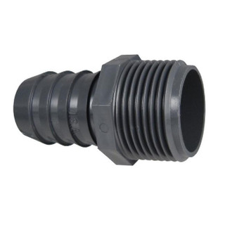 HOSE BARB/PVC,1"HOSEx1"MPT