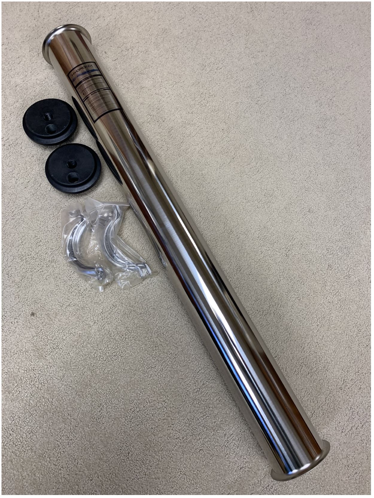 PRESSURE VESSEL 4"IDX40", SS (SPV-4040-34)