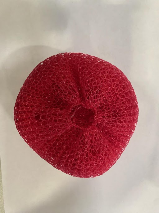 SCRBR PWR TUFFY PAD RED