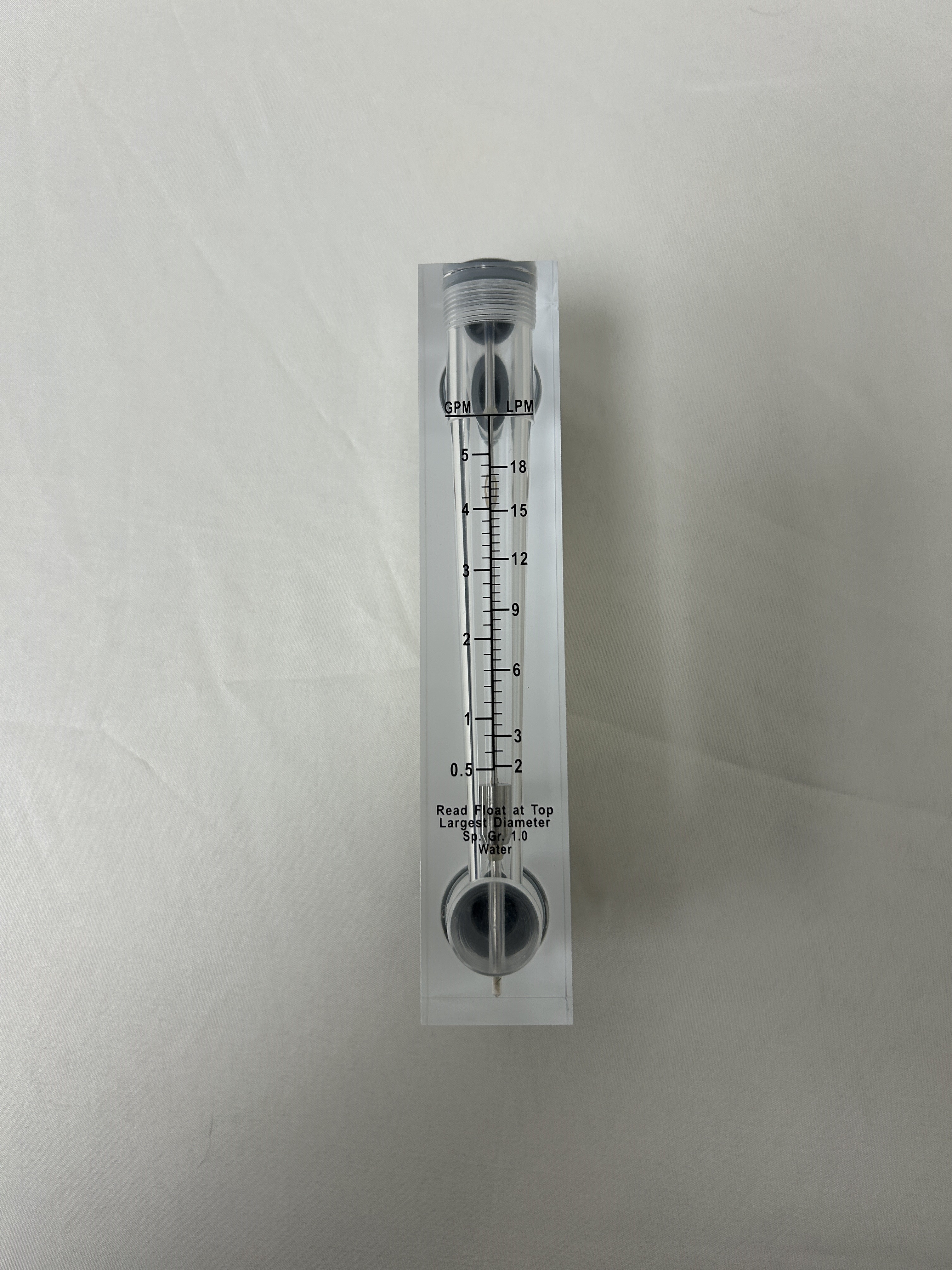 FLOW METER/1-5 GPM,1/2"