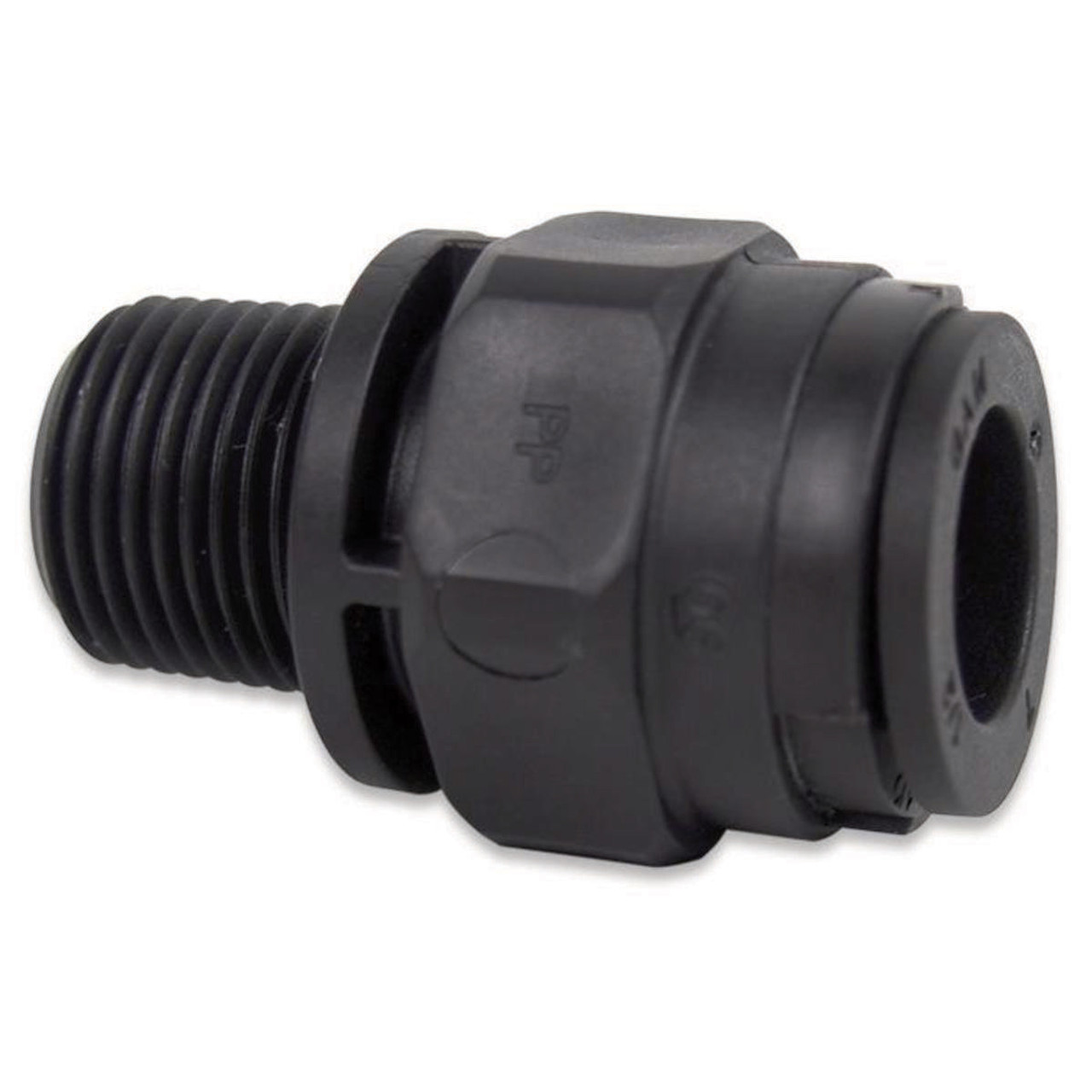 3/8" NPT x 1/2" Poly Push Connect (3000526)