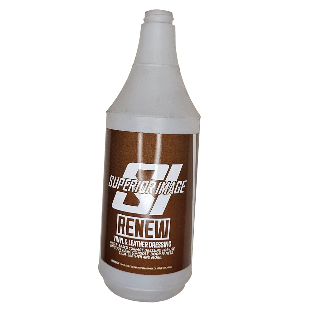 VINYL AND LEATHER BOTTLE - 16 OZ
