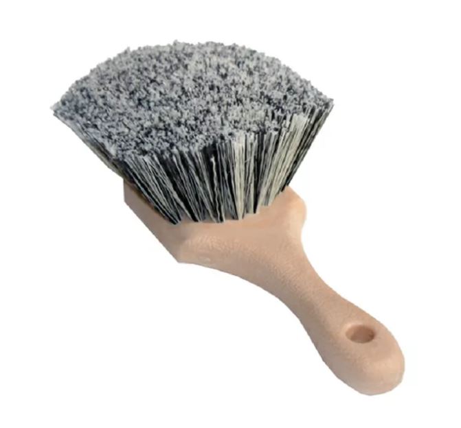 TIRE DRESSING BRUSH - SALT & PEPPER