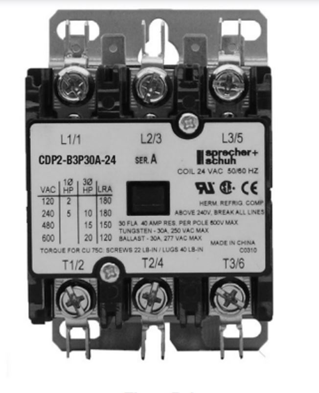 40A 3P CONTACTOR 24V COIL (CDP2-B3P40A-24)