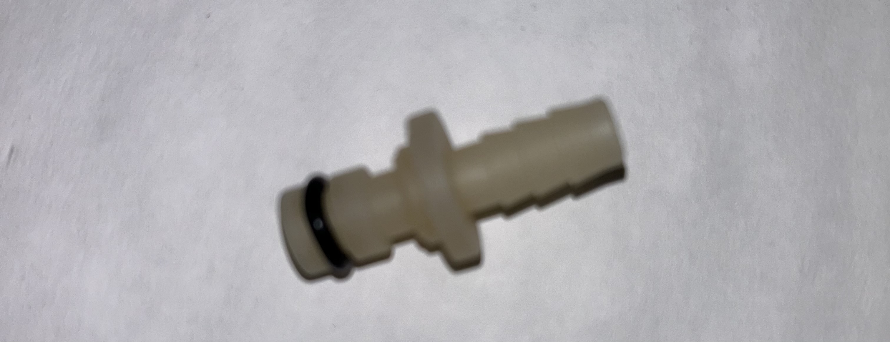 HFI 1/4" QD Injector Barb (PVDF)