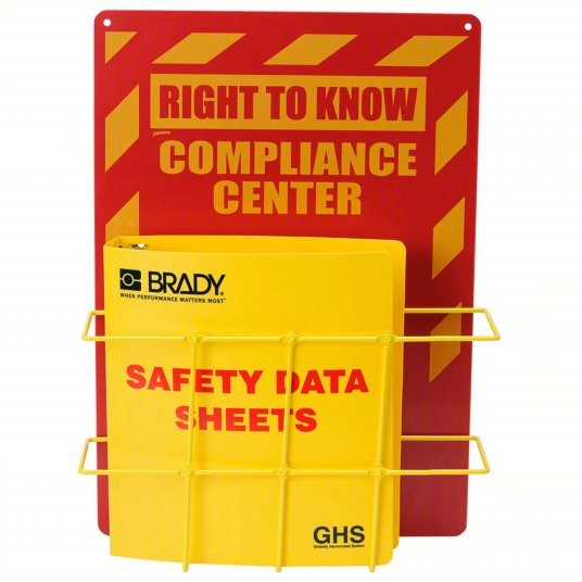 SDS Rack with Binder