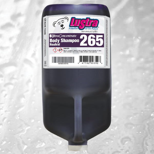 BODY SHAMPOO 265 NEUTRAL - 4 GAL CASE