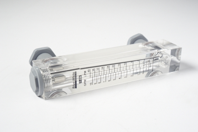 FLOWMETER/1-10GPM,3/4MPT,BLKHD