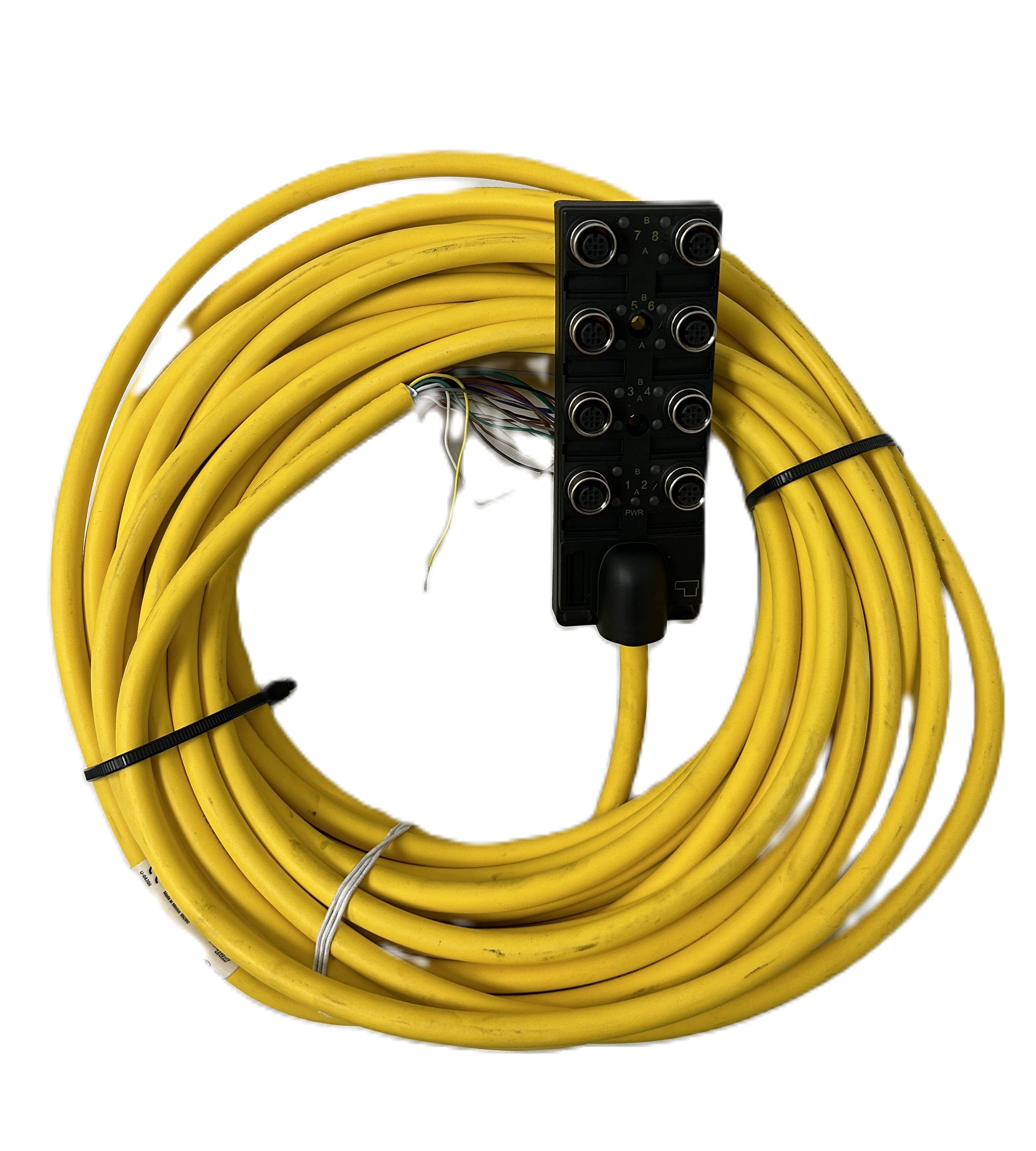 J-BLOCK 8 PORT 64' YELLOW