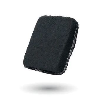 BLACK WAX APPLICATOR - 3" x 5"