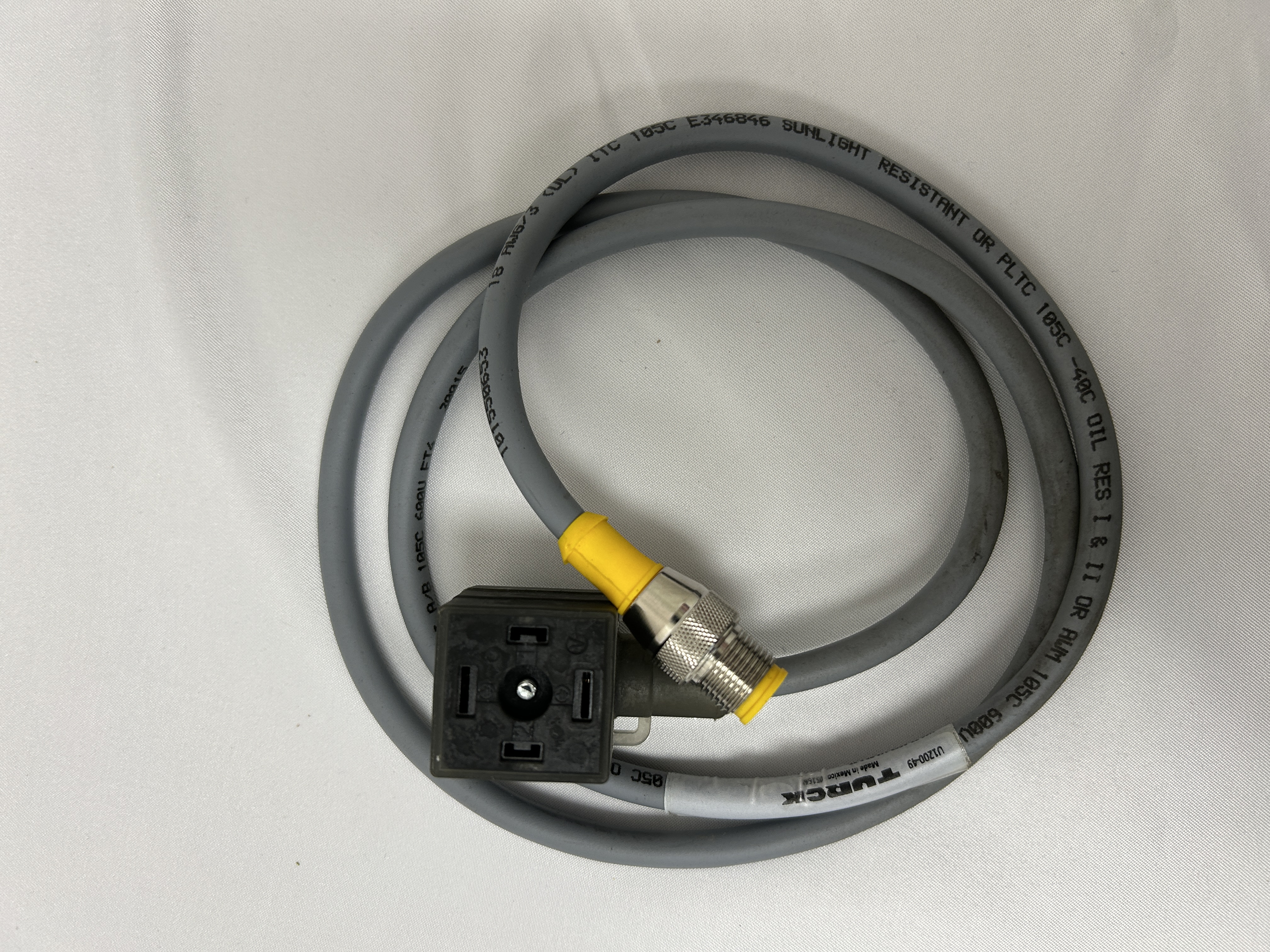 CABLE/M12 TO DIN,TURCK