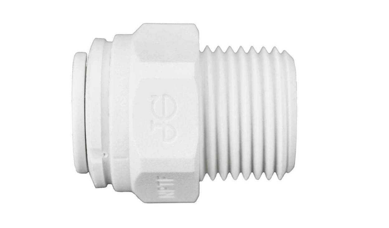 Connector 3/8 MPT x 3/8 Tube