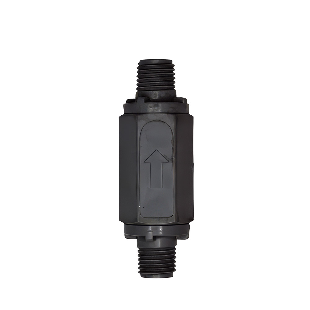 VALVE/CHECK,1/4"MPT,PVC