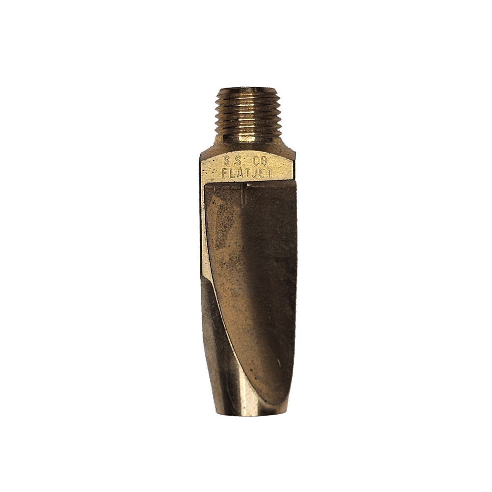 NOZZLE/FLAT JET,1/4NPT,25DEG