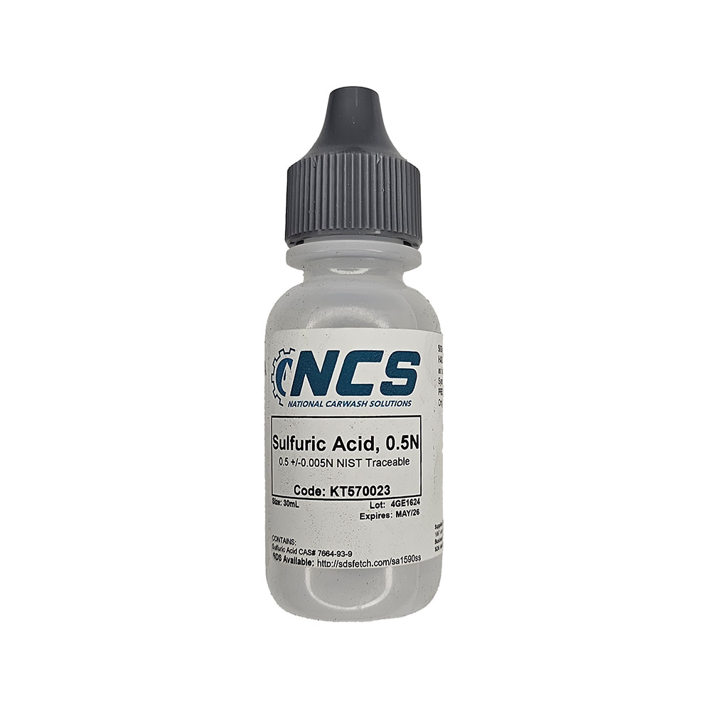 (KT570023) SULFURIC ACID,0.5N, 30ML GRAY