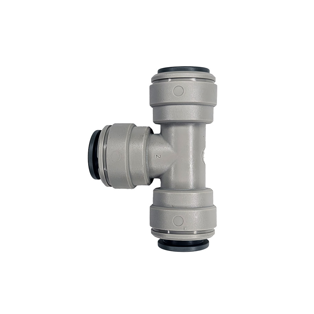 TEE/TUBE,3/8T,PUSH-LOCK,PP
